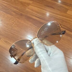 Vogue Elegant Gold Sunglasses